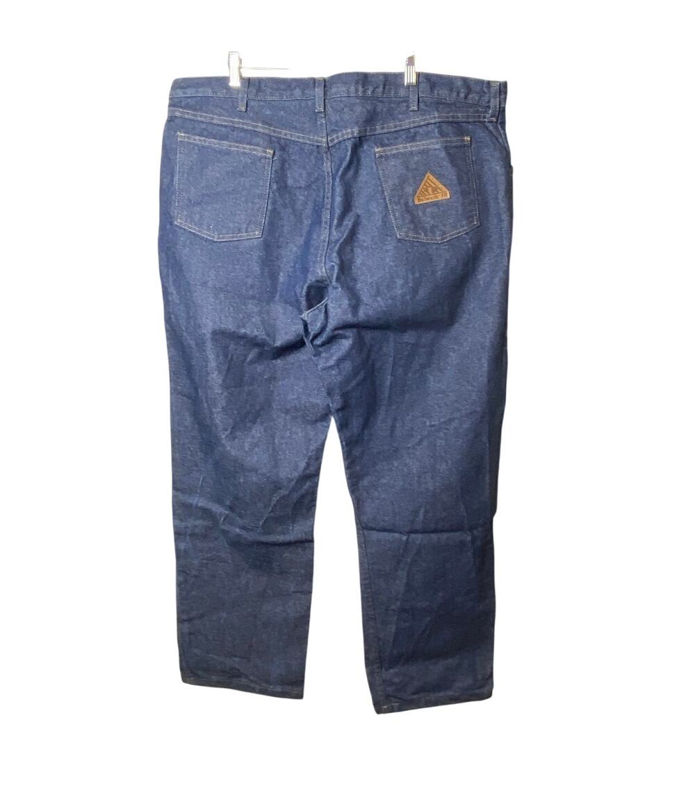 Bulwark FR Men's Blue Denim Relaxed Fit Protective Apparel Jeans Size 42X30